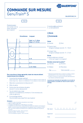 Commande sur mesure - GenuTrain S