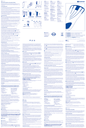 Instructions for use - ErgoPad work for safety shoes